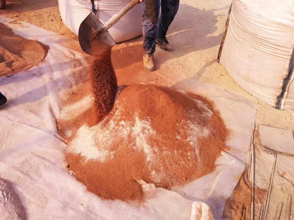 جزئیات اجرای لایه اصلی زمین تنیس خاک رس