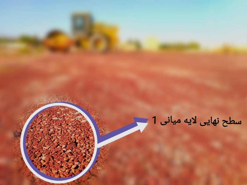 لایه های زمین تنیس خاک رس