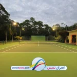 ابعاد زمین تنیس در انواع مختلف چقدر باید باشد؟