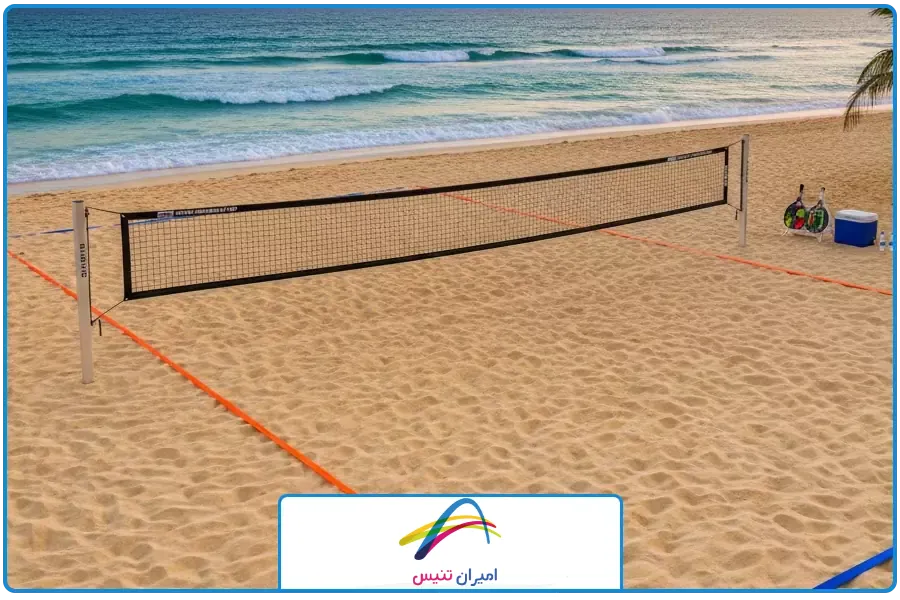 بند نخستین | ساخت زمین تنیس ساحلی