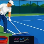 تعمیر کفپوش زمین تنیس؛ چگونه زمین خود را مثل روز اول بازسازی کنیم؟