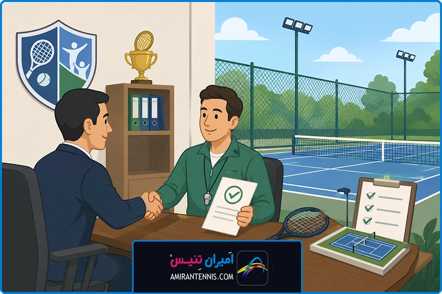 ساخت زمین تنیس در خوزستان | دریافت مجوز از نهادهای ورزشی